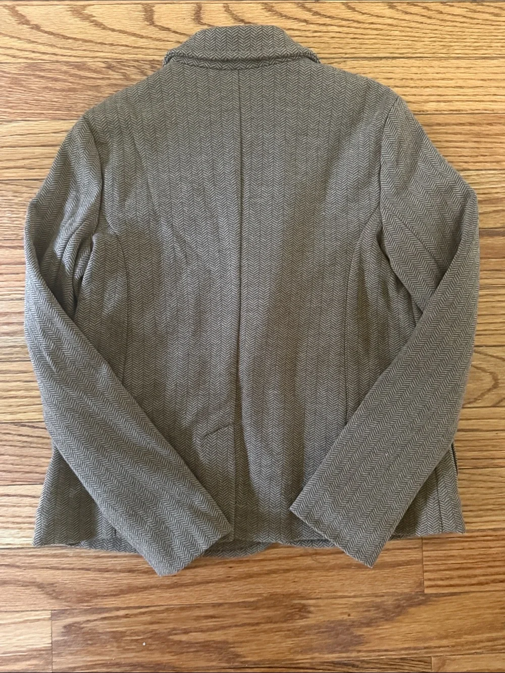 Polo by Ralph Lauren Girls Brown Tweed Blazer & Pleated Skirt